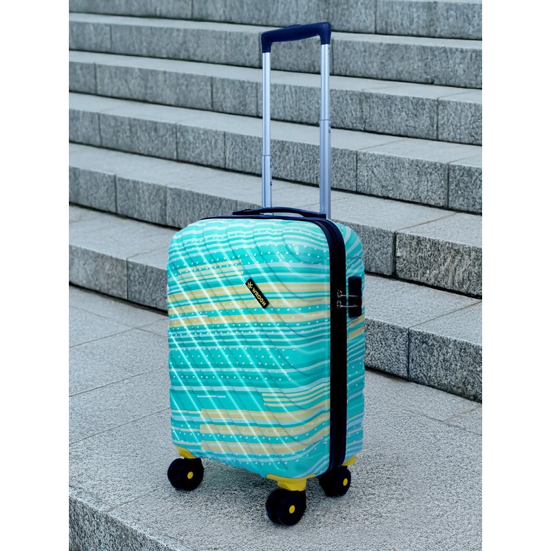 WROGN Venue Printed Cabin Trolley Suitcase – 20 inch – 37L