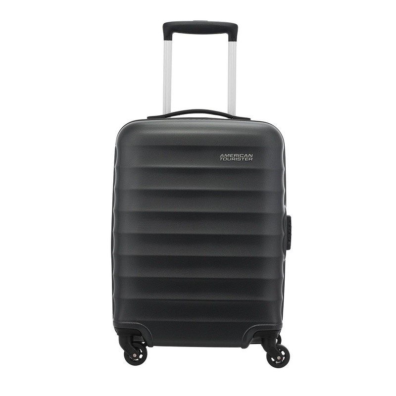 AMERICAN TOURISTER Barcelona Solid Hard-Sided 360 Degree Rotation Cabin Trolley Suitcase