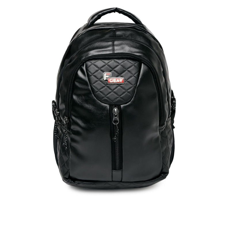 F Gear Unisex Black Solid Tycoon Backpack