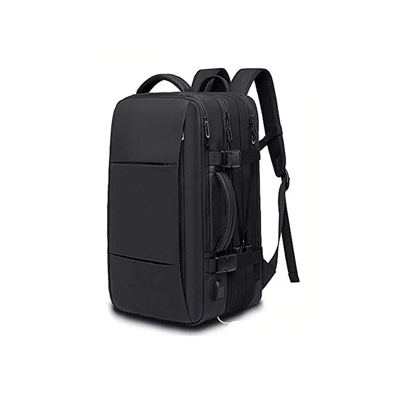 Red Lemon Unisex Black Fissure Business 35L Travel Laptop Backpack Upto 17\