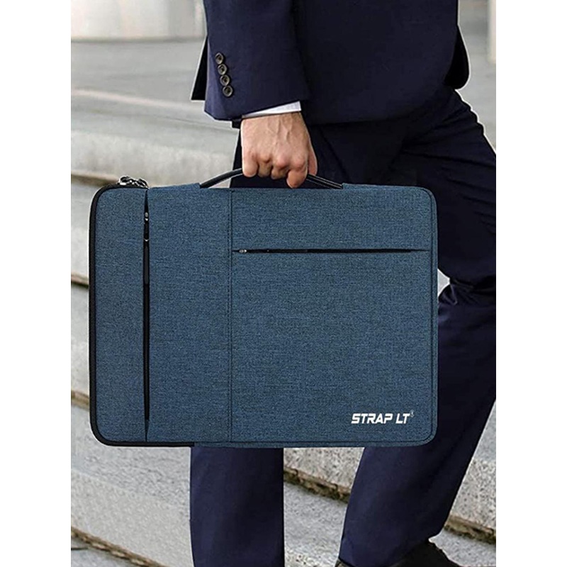 Straplt Unisex Solid Padded Laptop Sleeve