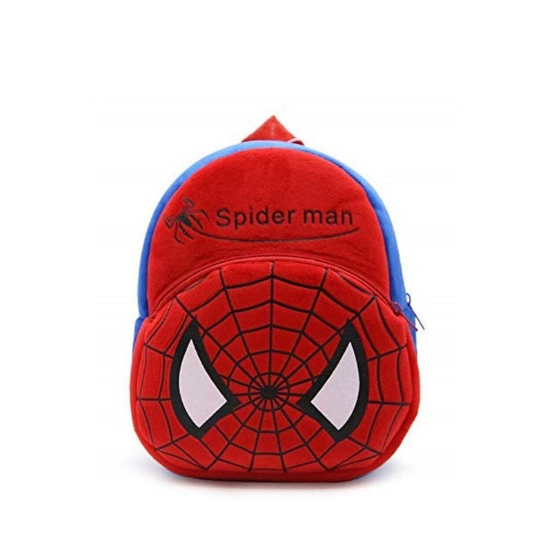Stylbase Men Spiderman Embroidered Zip Casual Backpack
