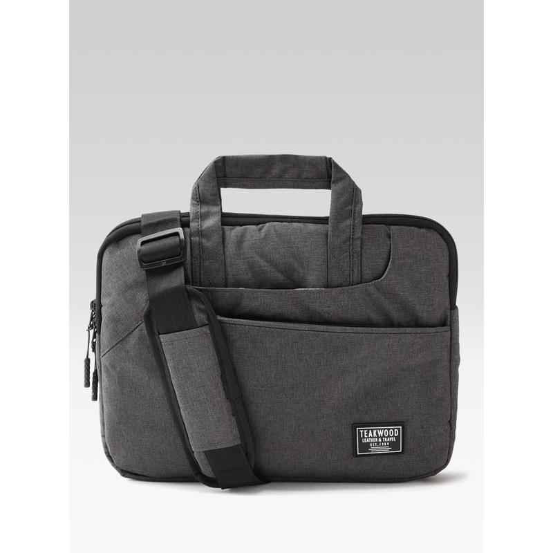 Teakwood Leathers Unisex Solid Laptop Bag –  Up to 15 inch