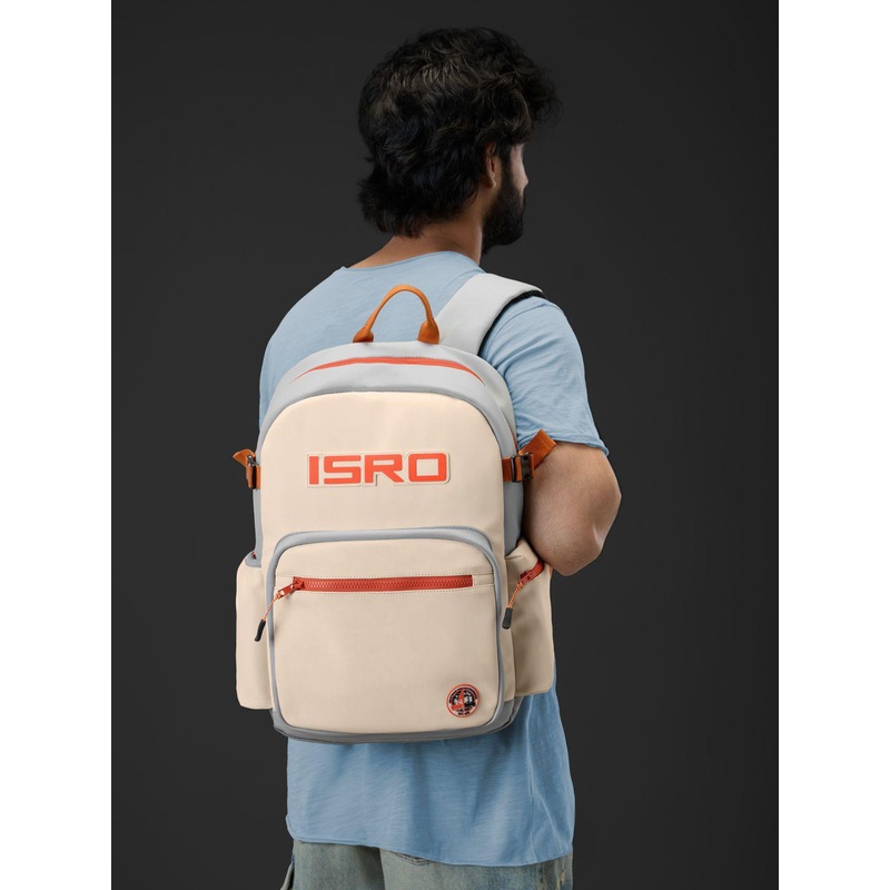 The Souled Store Galaxy Gear Men Typography Backpack