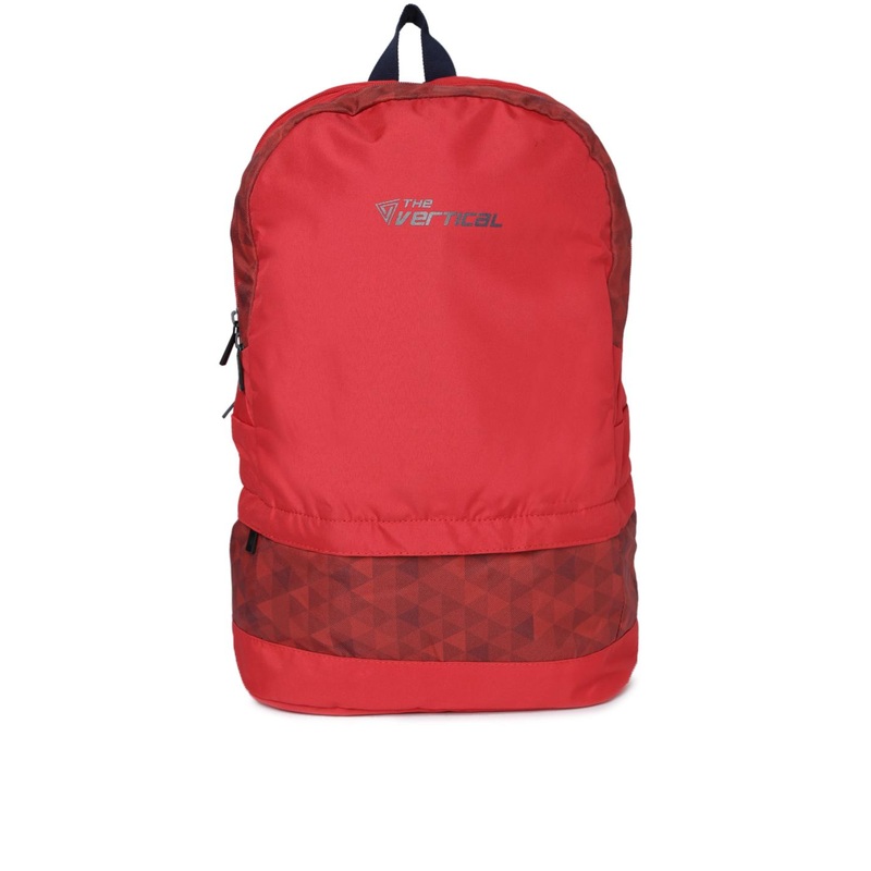 THe VerTicaL Unisex Red Laptop Backpack