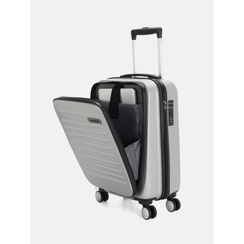 WROGN Kangaroo Laptop Hard 8 Wheel Cabin Trolley Suitcase – 20 Inch – 38L