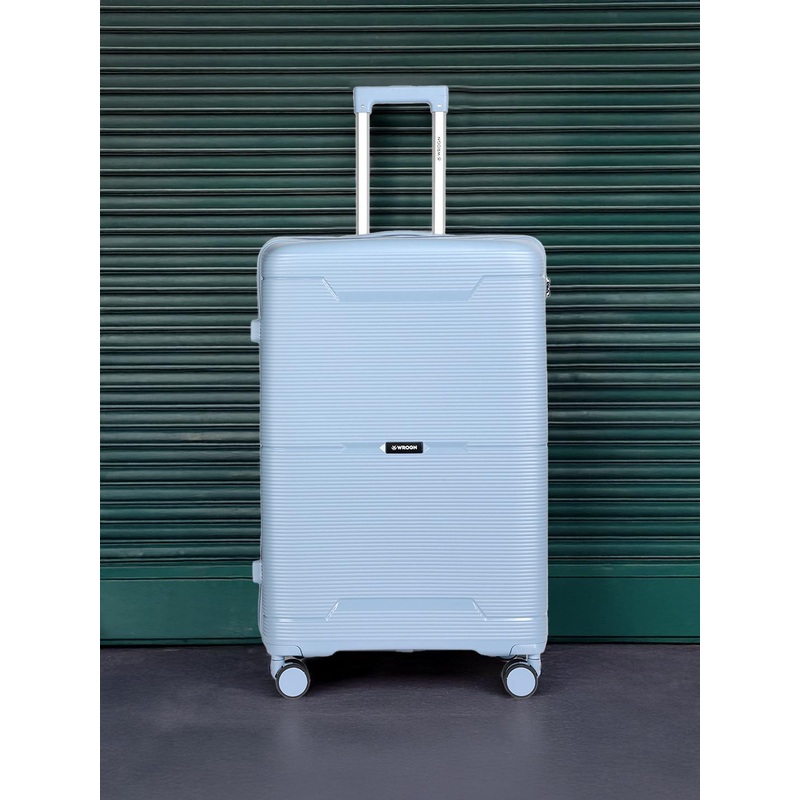 WROGN Textured 360 Degree Rotation Large-Sized Trolley Bag 118.13L