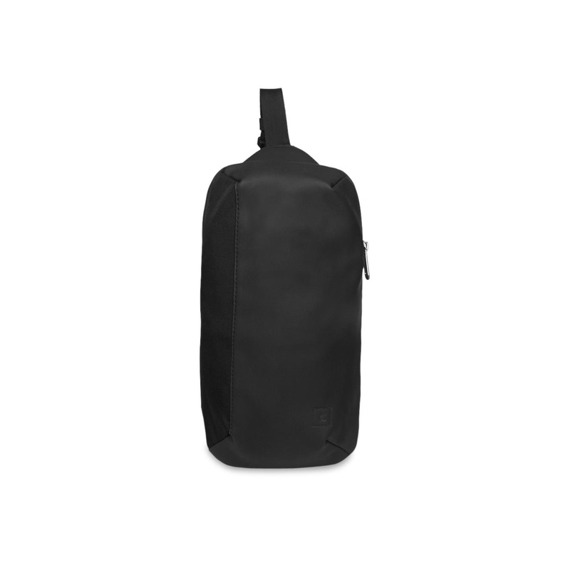 CARRIALL Unisex Black Solid Crossbody Messenger Bag