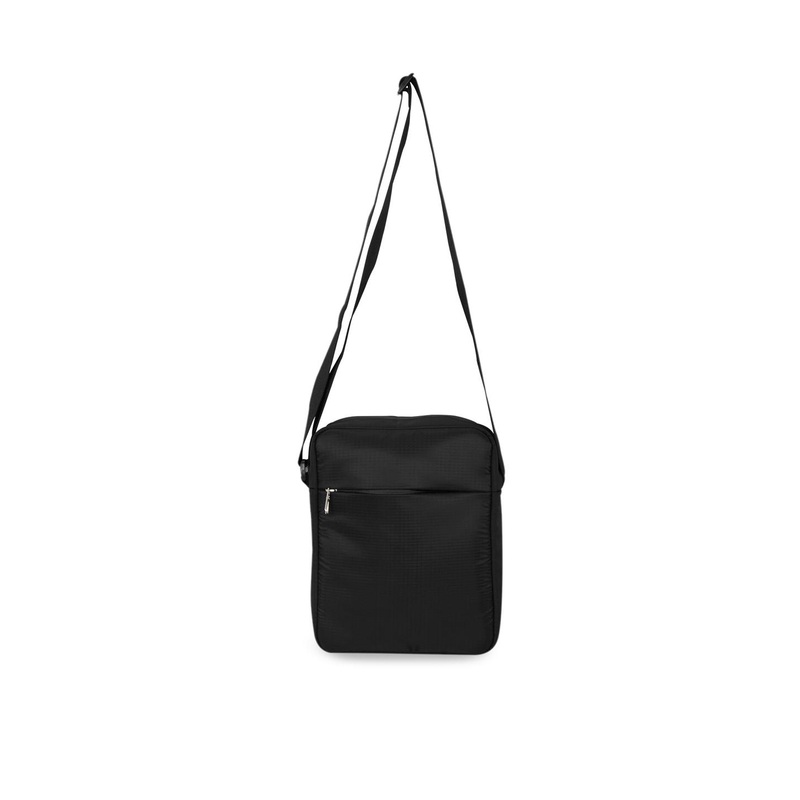 COSMUS Black Structured Shoulder Bag