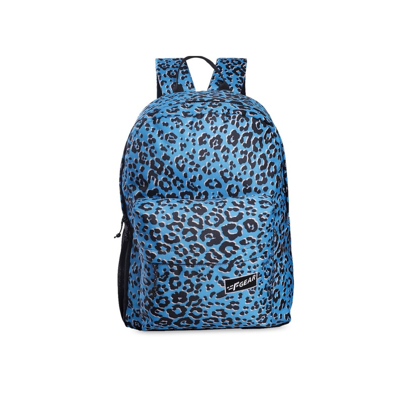 F Gear Unisex Blue & Black Backpack