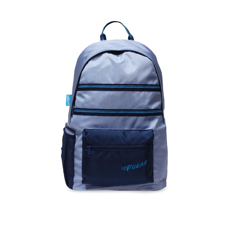 F Gear Unisex Lavender & Blue Solid Backpack