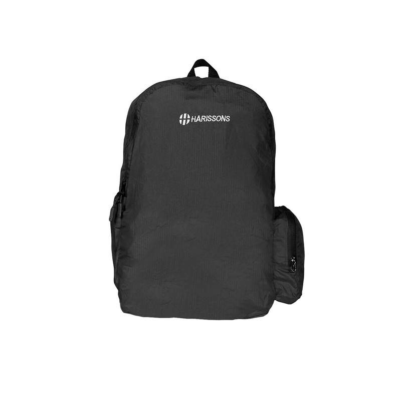 Harissons Unisex Black & White Backpack