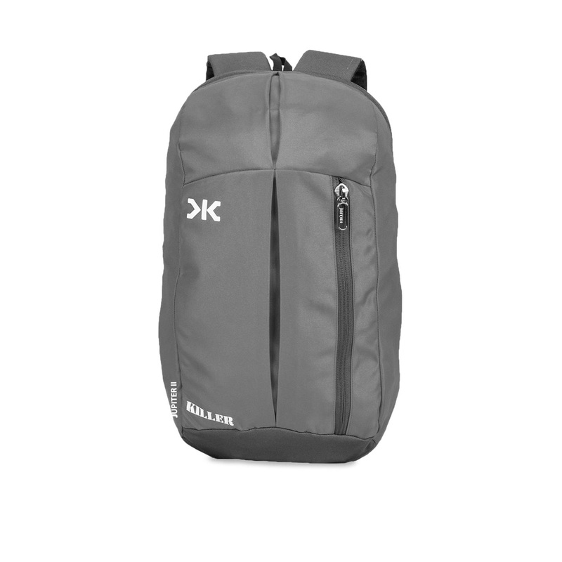 Killer Unisex Grey Solid Backpack