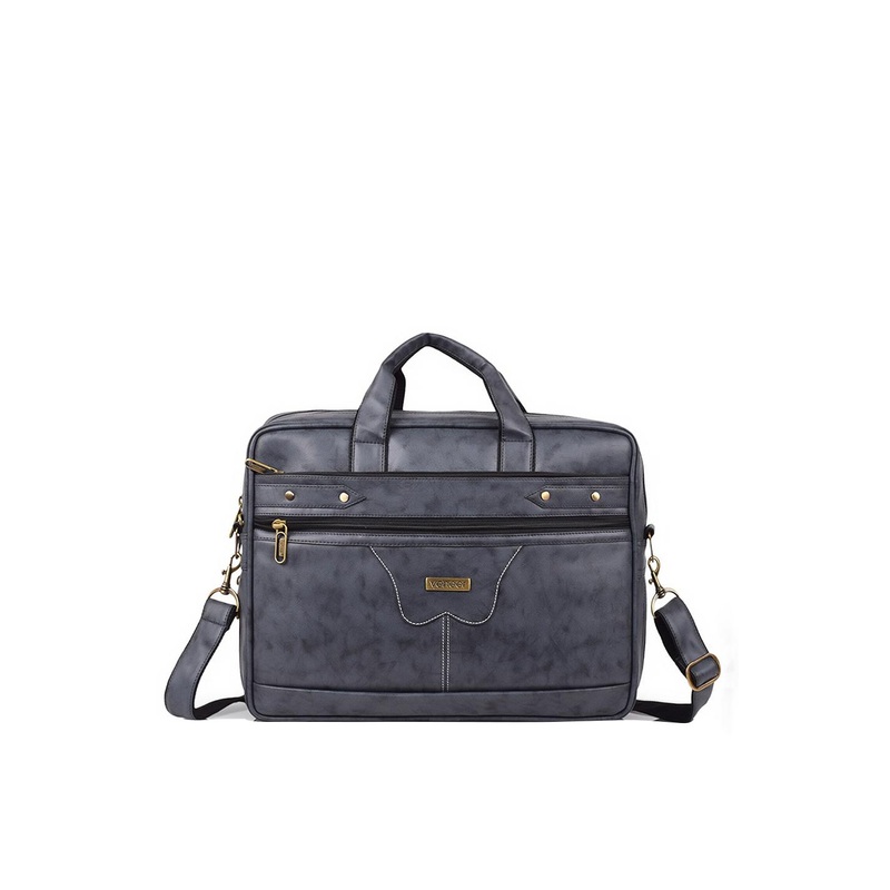 Veneer Grey Laptop Messenger Bag