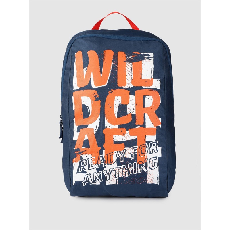 Wildcraft Unisex Navy Blue Lighter Brand Logo Print Backpack