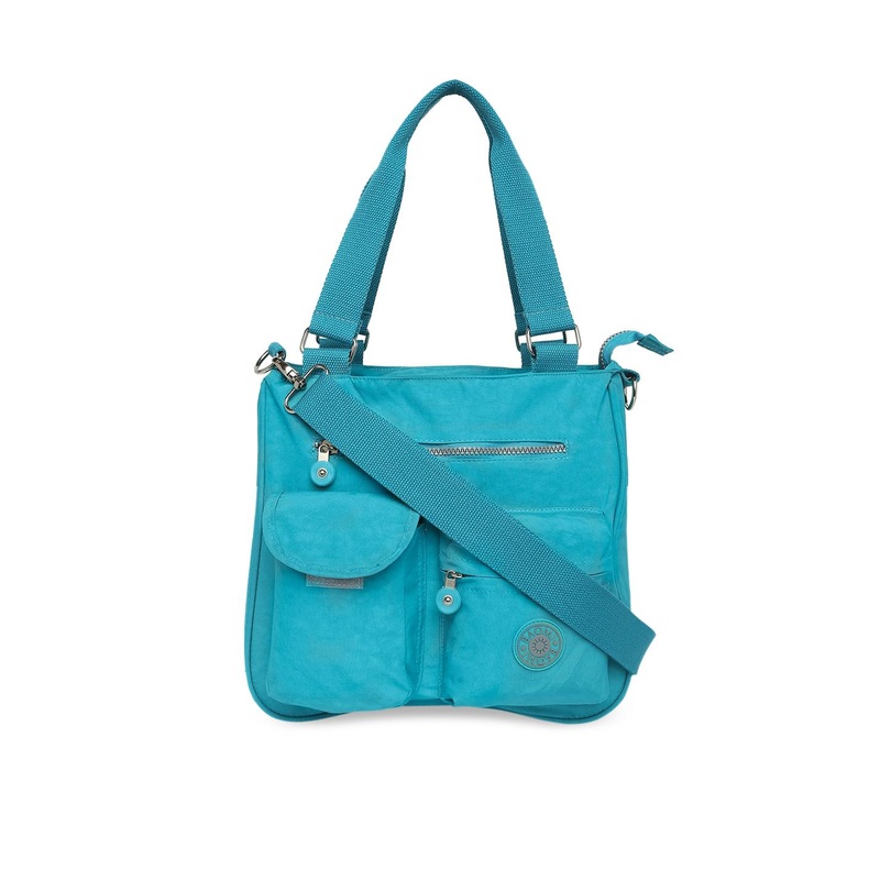 BAOMI Blue Shopper Handheld Bag