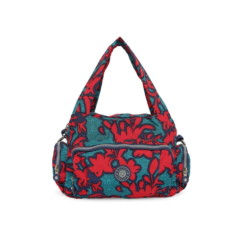 BAOMI Floral Printed Oversized Handheld Bag Handbags