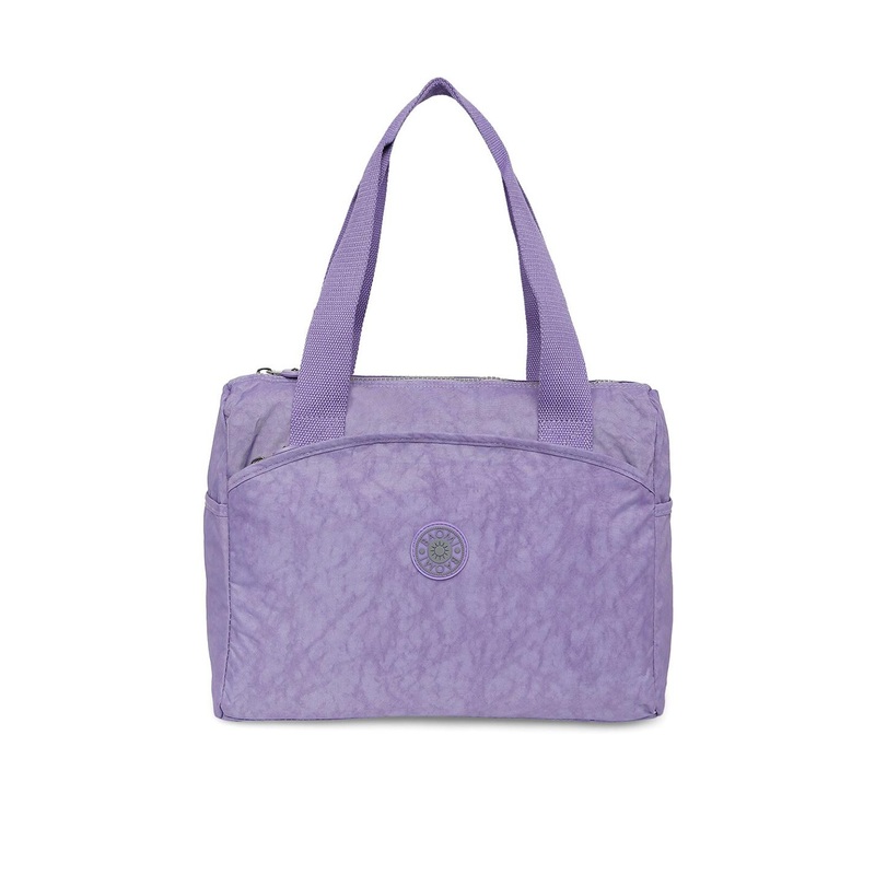 BAOMI Lavender Shopper Shoulder Bag