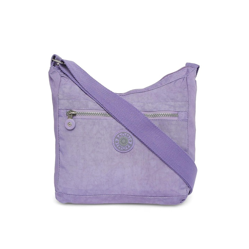 BAOMI Purple Half Moon Sling Bag