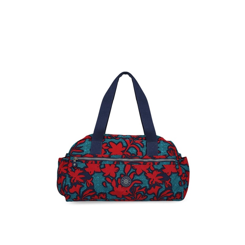 BAOMI Red Printed Oversized Shopper Tote Bag