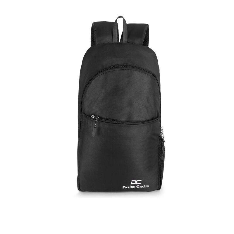 Dezire Crafts Unisex Black Backpack