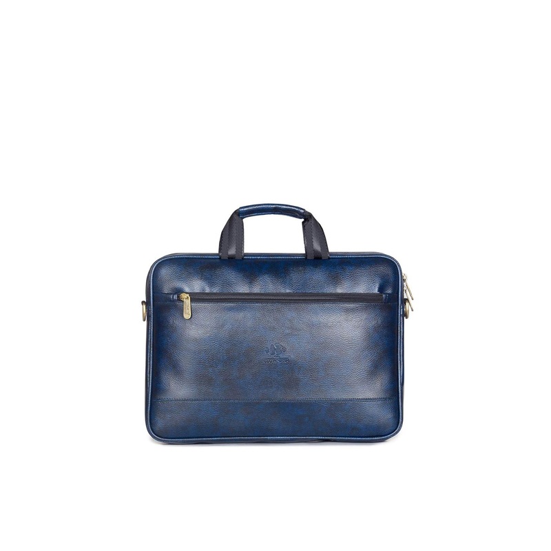 THE CLOWNFISH Biz Unisex Navy Blue Messenger Bag