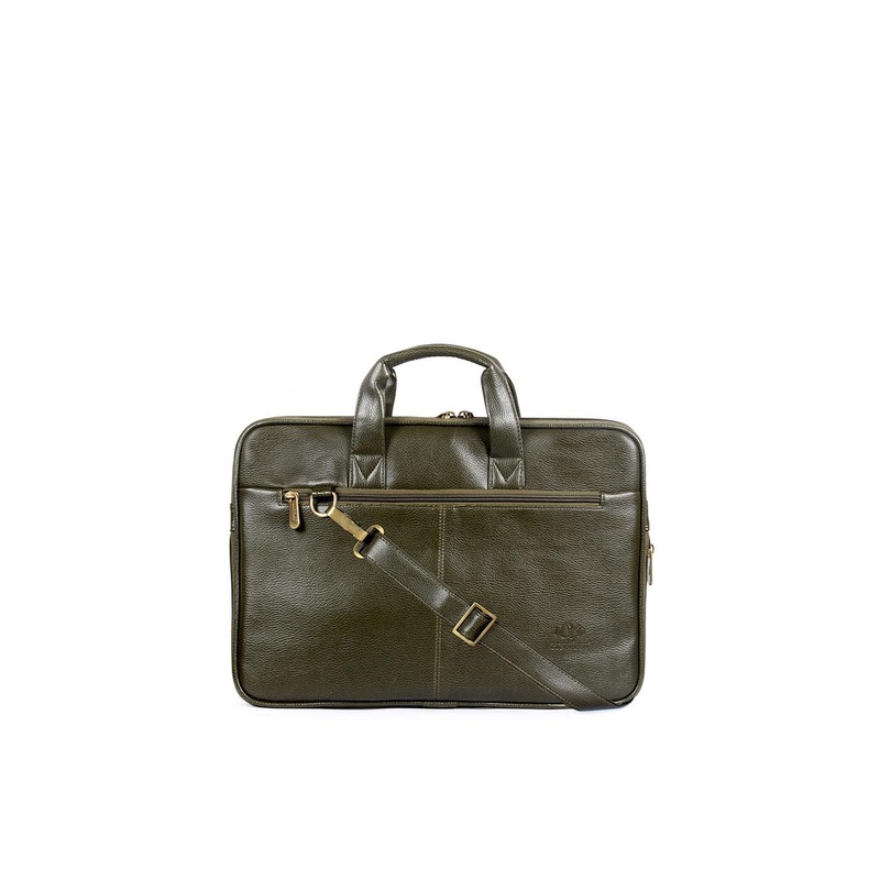 THE CLOWNFISH Cadmus Unisex Green Messenger Bag