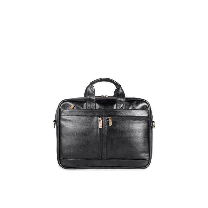 THE CLOWNFISH Unisex Black Solid Messenger Bag