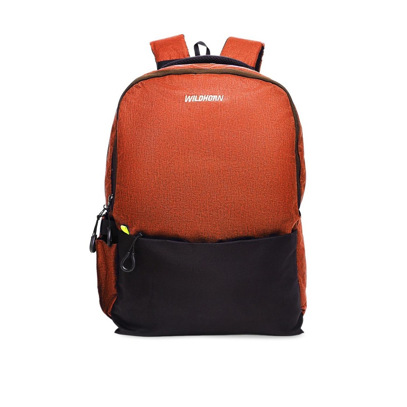 WildHorn Unisex Colourblocked Backpack with Compression Straps