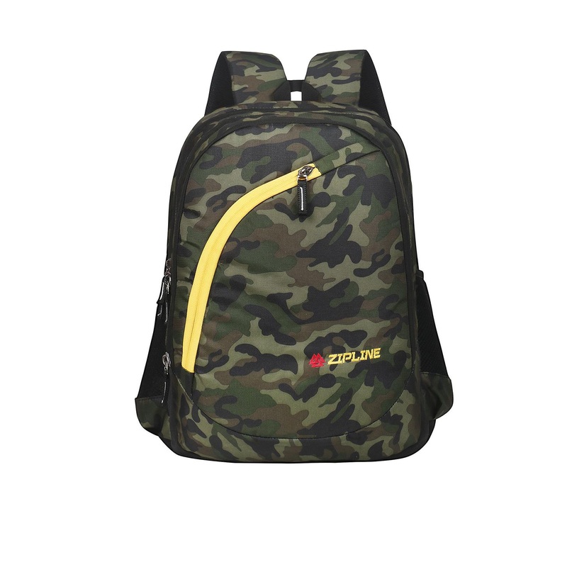 ZIPLINE Unisex Camouflage Backpack
