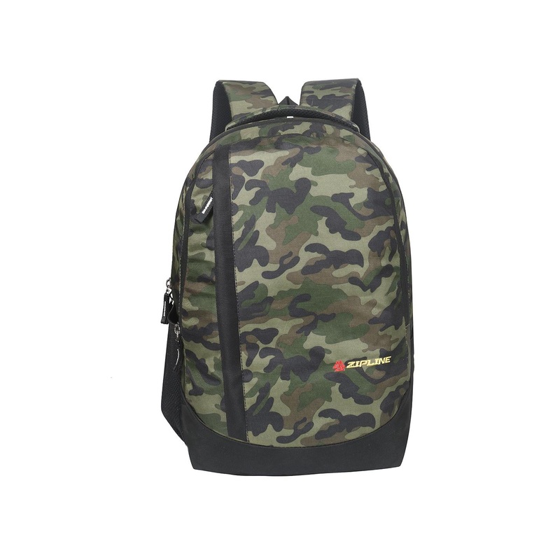ZIPLINE Unisex Camouflage Durabase Backpack