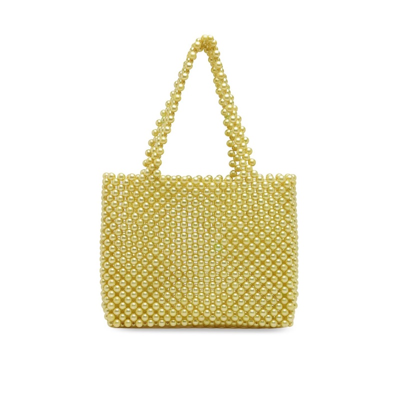 AQUATAN Structured Pearls Beaded Handheld Bag