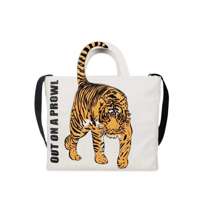 Colorbar Graphic Printed Shopper Tote Bag