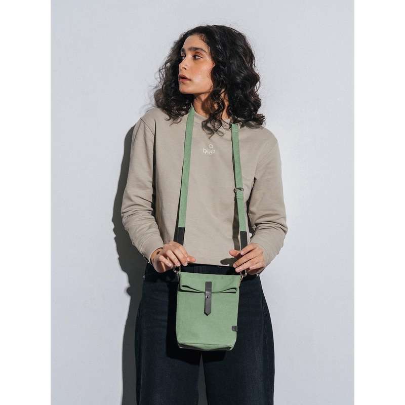 DailyObjects Cotton Structured Sling Bag