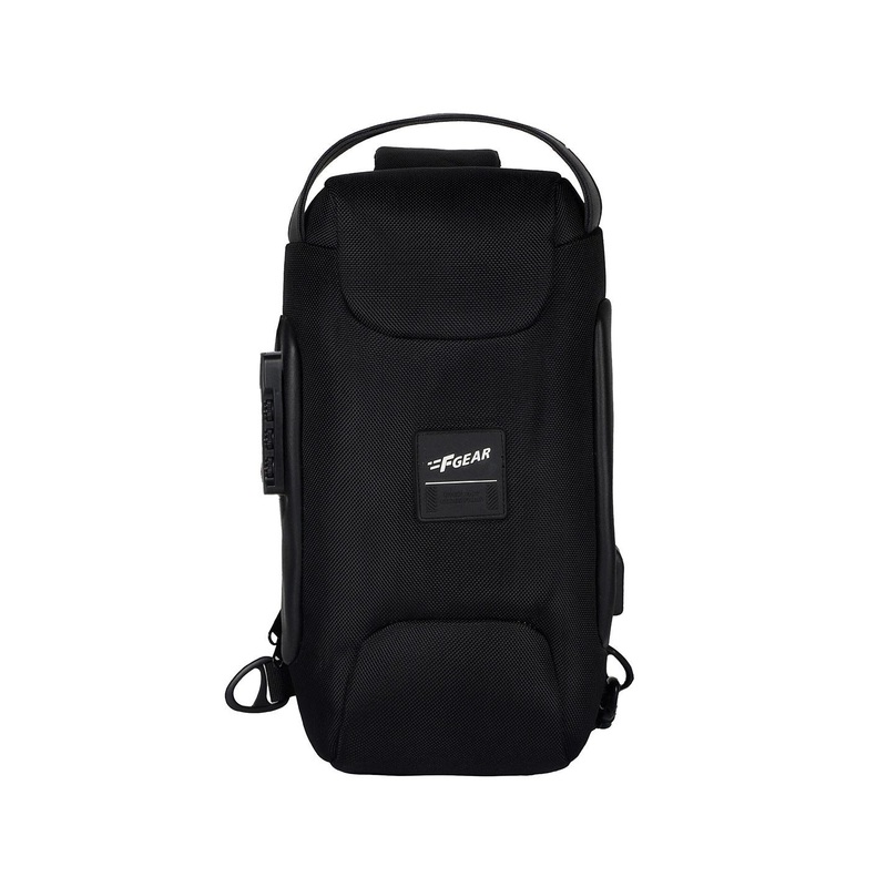 F Gear Unisex Small Backpack with USB Charging Port