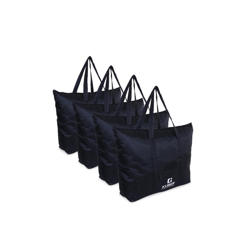 Kuber Industries Pack of 4 Oversized Shopper Tote Bag