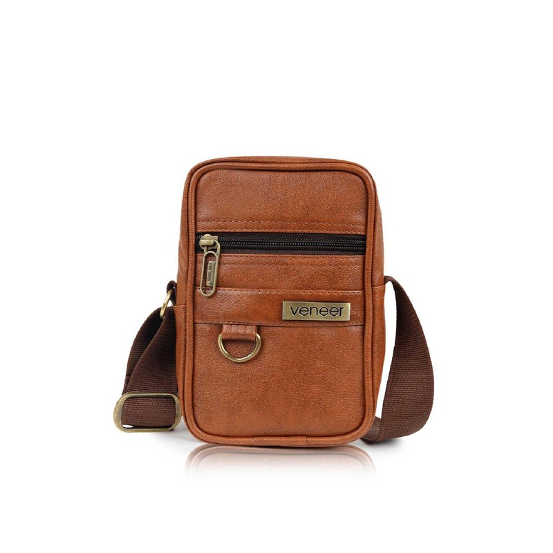 Veneer Men Casual Side Crossbody Sling Bag