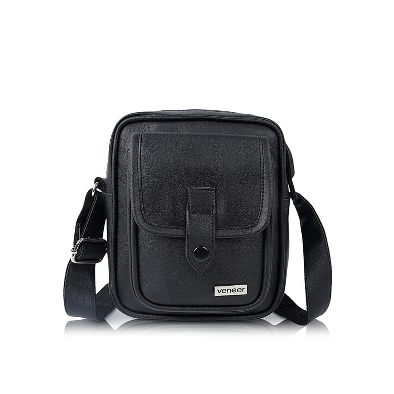 Veneer Men Vegan Leather Sling Bag
