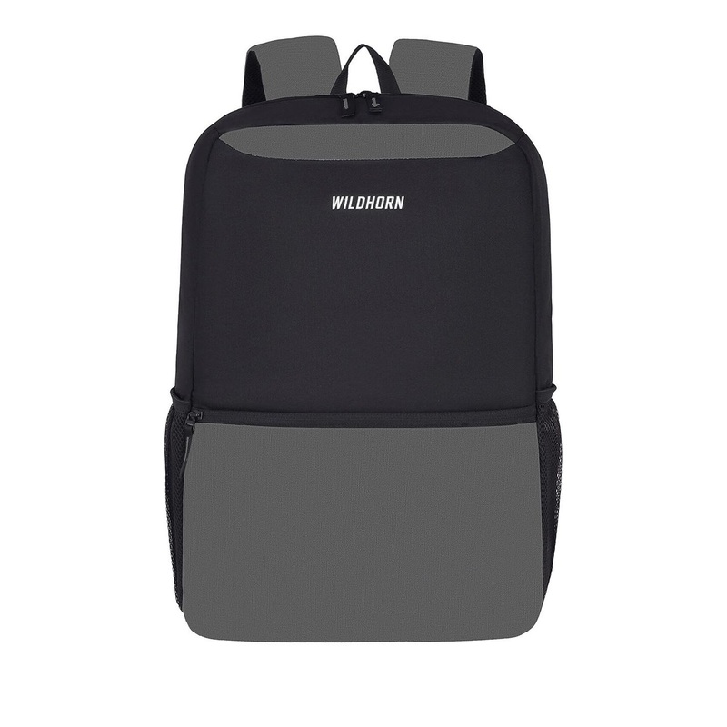 WildHorn Unisex Colourblocked Backpack With Compression Straps – Up To 15 Inches