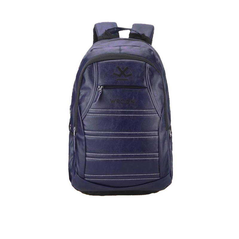 WROGN Brand Logo Laptop Backpack with Reflective Strip 38 L