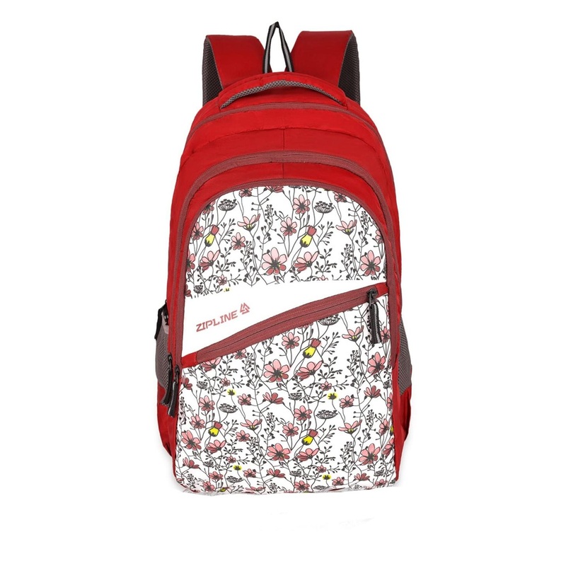 ZIPLINE Unisex Floral Backpack
