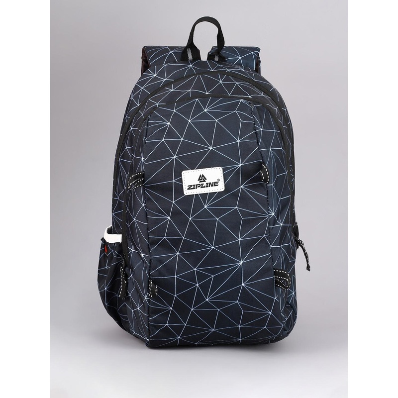 ZIPLINE Unisex Geometric Backpack