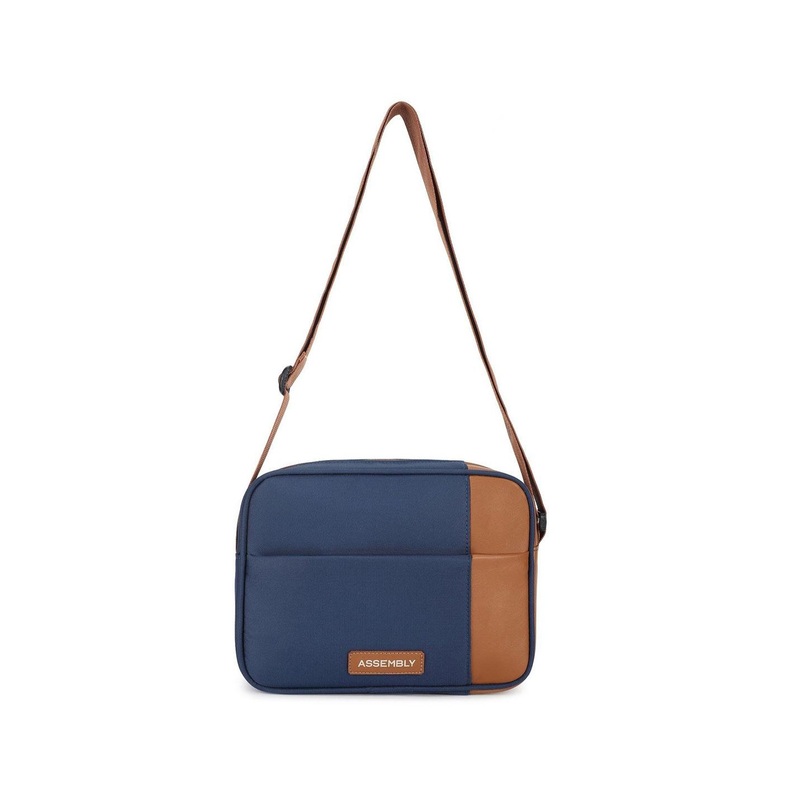 Assembly Sway Blue Premium Sling bag with Adjustable Strap