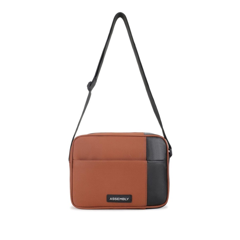 Assembly Unisex Sway Rust Premium Sling bag with Adjustable Strap