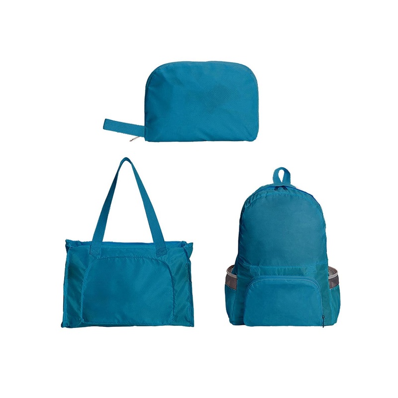 Aura Blue 3 way Convertible Travelling  Bag