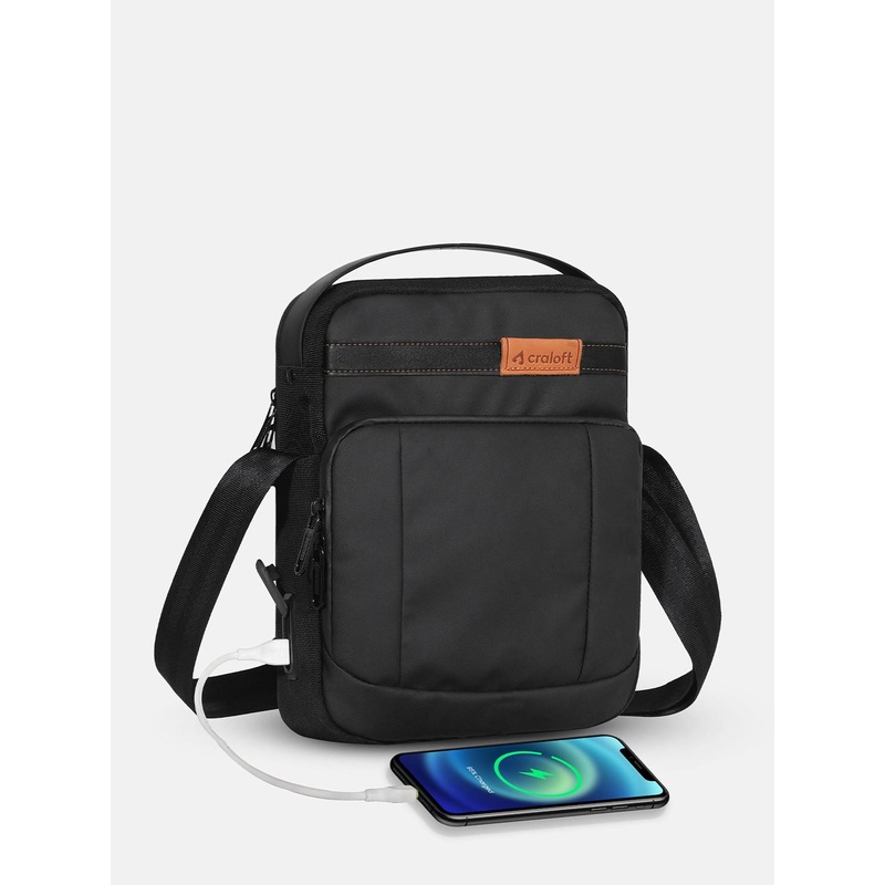 Craloft Unisex Solid Messenger Bag