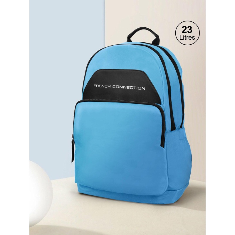 French Connection Unisex Ergonomic Strap Backpack 23L