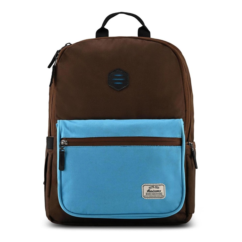 Harissons Unisex Colourblocked Ergonomic Backpack