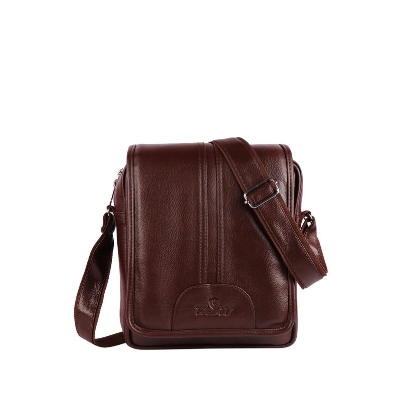 Keviv Brown Bucket Sling Bag