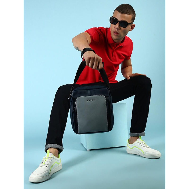 KOFFY Mens Non-detachable sling strap Messenger Bag